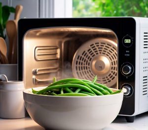 cooking green beans in the microwave