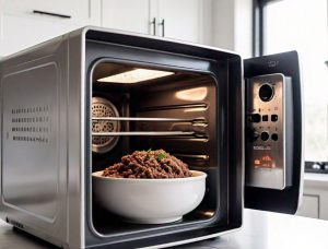 cooking ground beef in the microwave