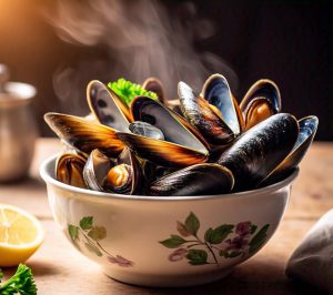 mussels microwaving