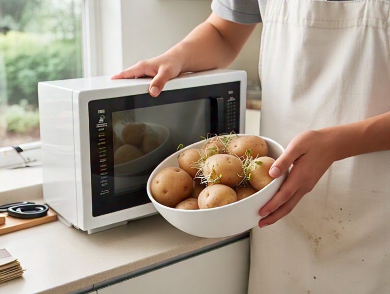 boiling potatos in microwave