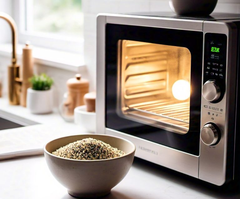 microwave cooking of quinoa