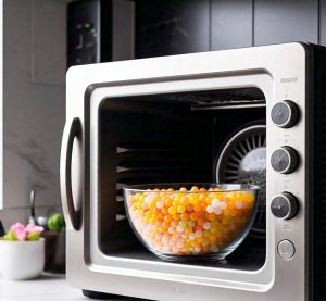 microwaving wax beads