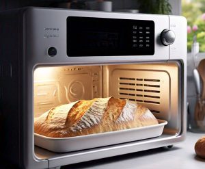 microwaving bread