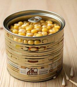 microwaved canned corn