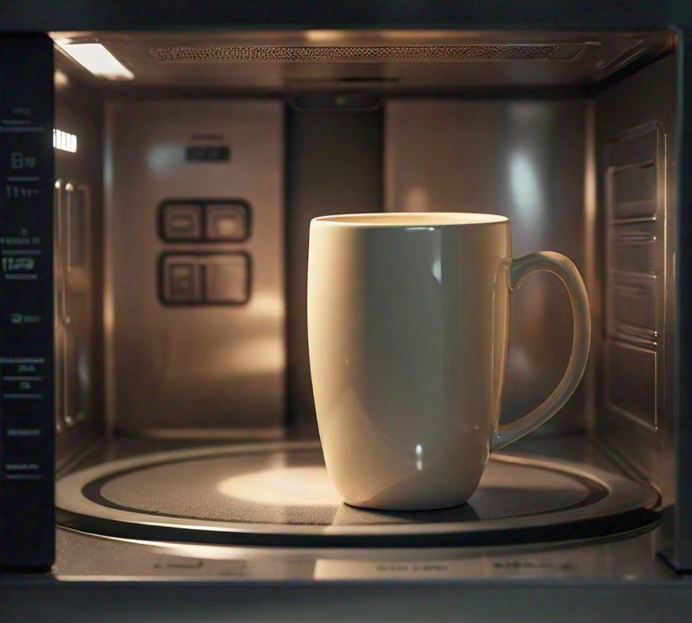 microwaving ceramic mugs