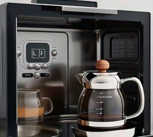 microwaving coffee pot