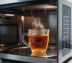 microwaving glass cup