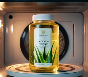 microwaving aloe vera gel