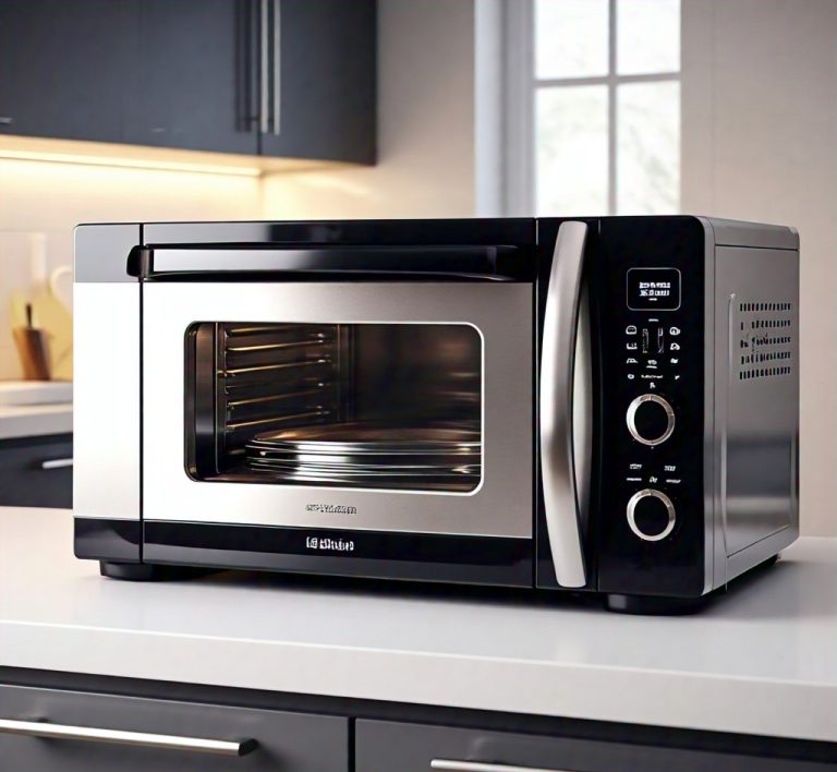 microwave and toaster oven