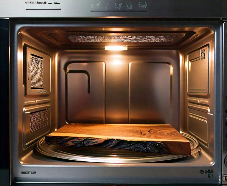 microwaving wood