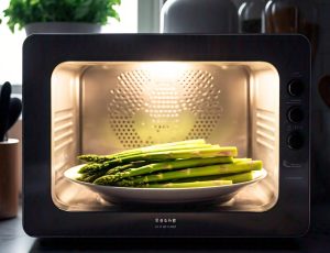 cooking asparagus in the microwave