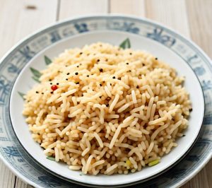 microwave cooking of brown rice