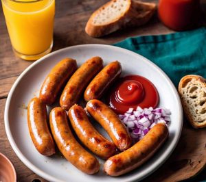 cooking sausage in the microwave