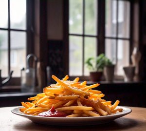 making fries in microwave