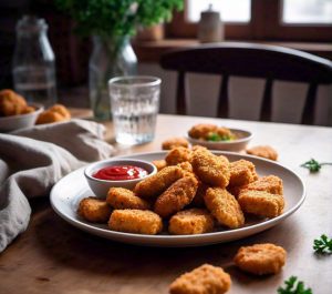 cooking chicken nuggets in the microwave