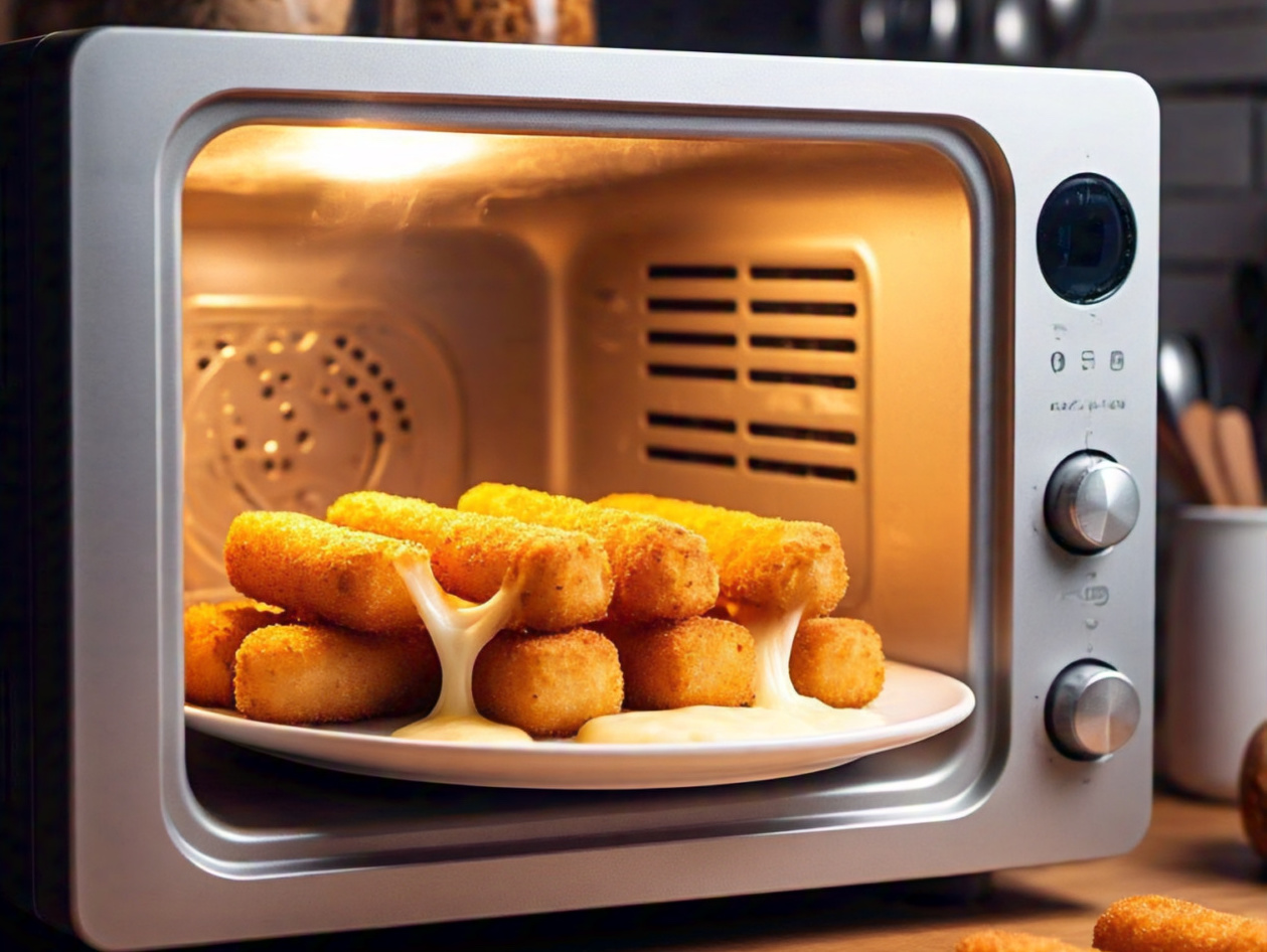 Can You Put Mozzarella Sticks In The Microwave