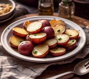 microwave cooking of red potatoes