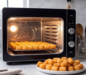 cooking tater tots in the microwave