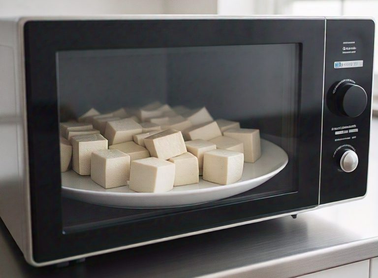 microwaving tofu