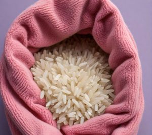 microwaving sock with rice