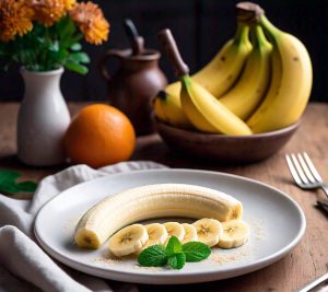 microwave ripening of a banana