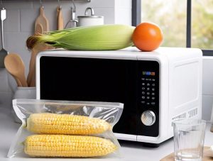 microwaving frozen cron on the cob