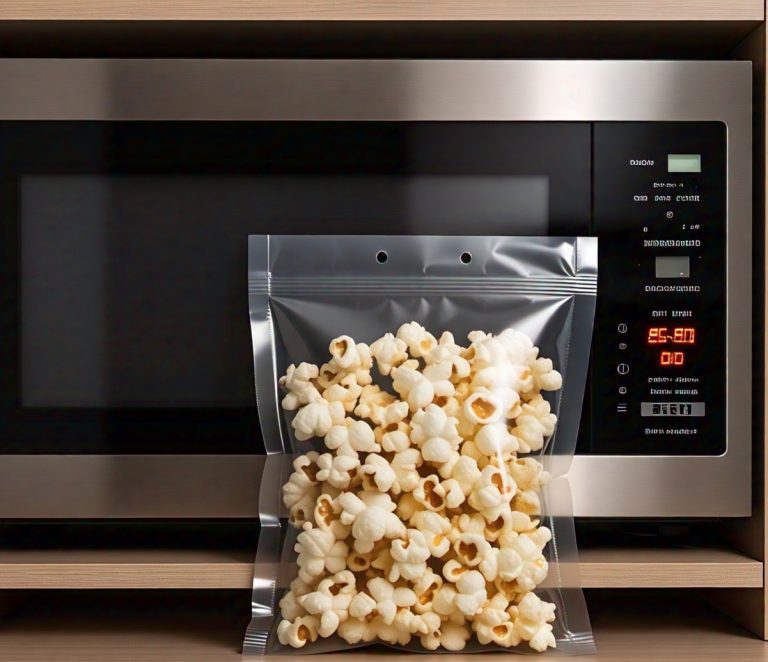 microwave popcorn in oven