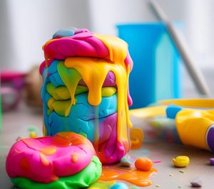 play doh in microwave