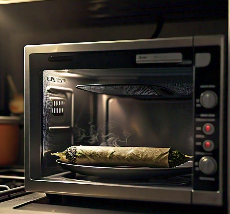 microwaving blunt