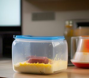 heating ziploc tupperware in microwave