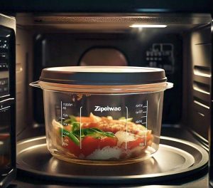 microwaving ziploc tupperware