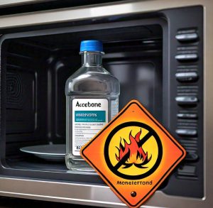 can you microwave acetone