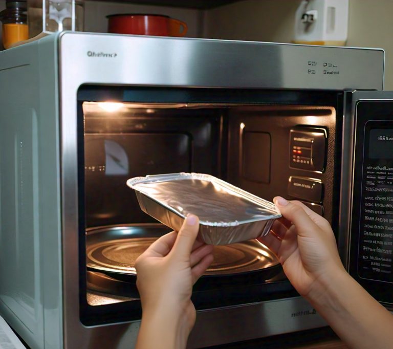 microwaving aluminum