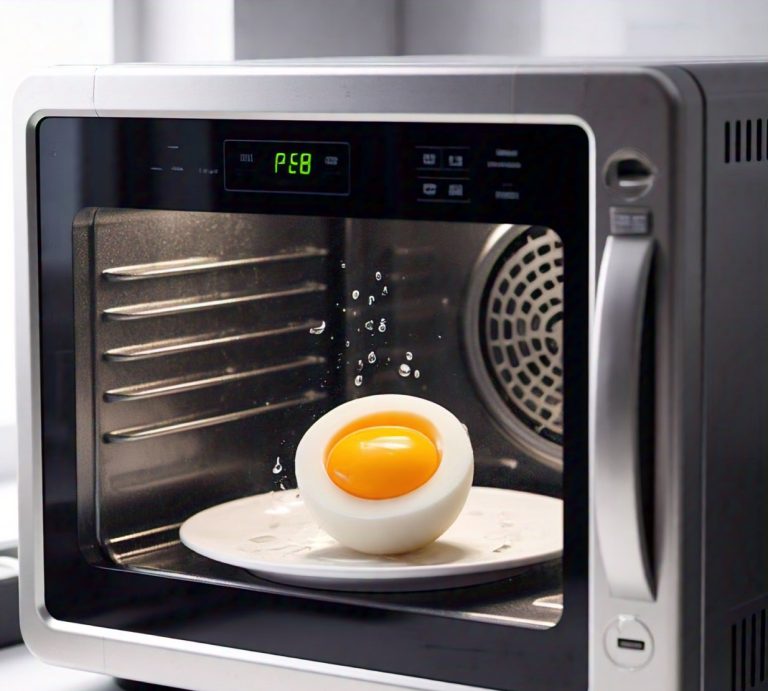 microwaving shelled eggs