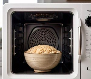 cooking brown rice in the microwave