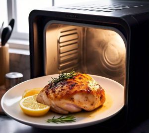 cooking chicken breast on the microwave