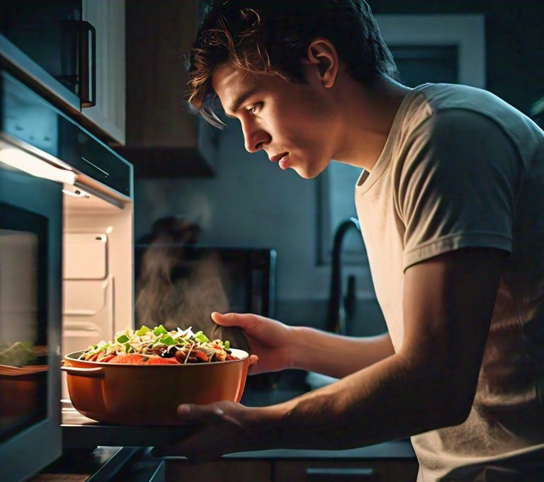 microwaving chipotle bowl