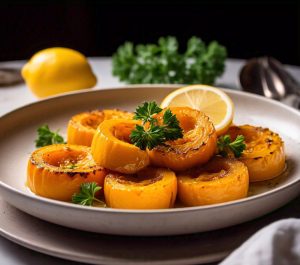 squash cooking in the microwave