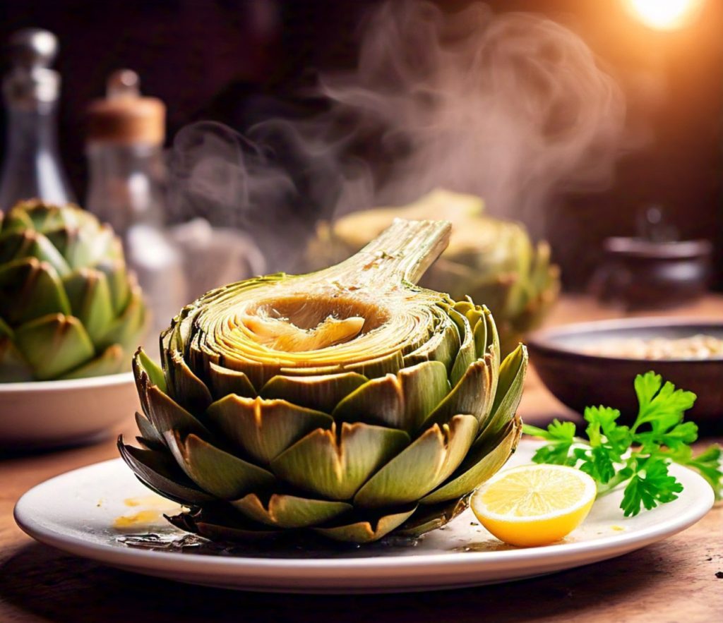 microwave cooking of artichoke