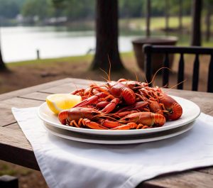 crawfish heating in the microwave