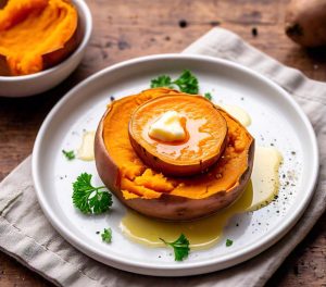 sweet potato microwaving