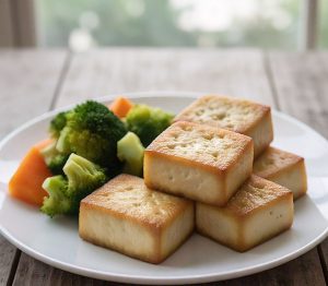 tofu microwaved