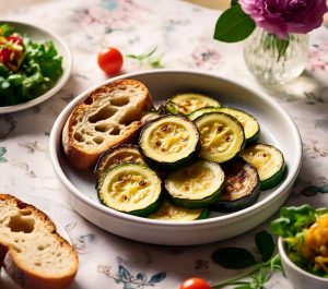 microwaving zucchini to cook