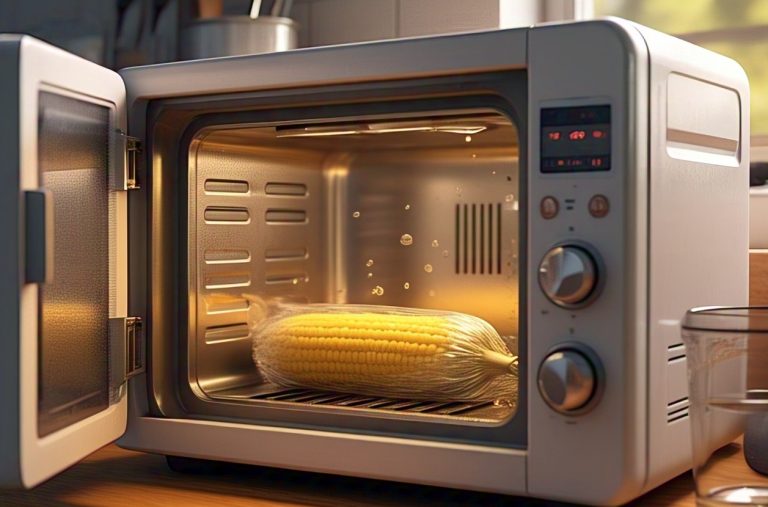 microwaving corn on the cob