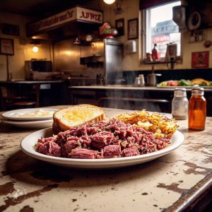 microwaving corned beef hash