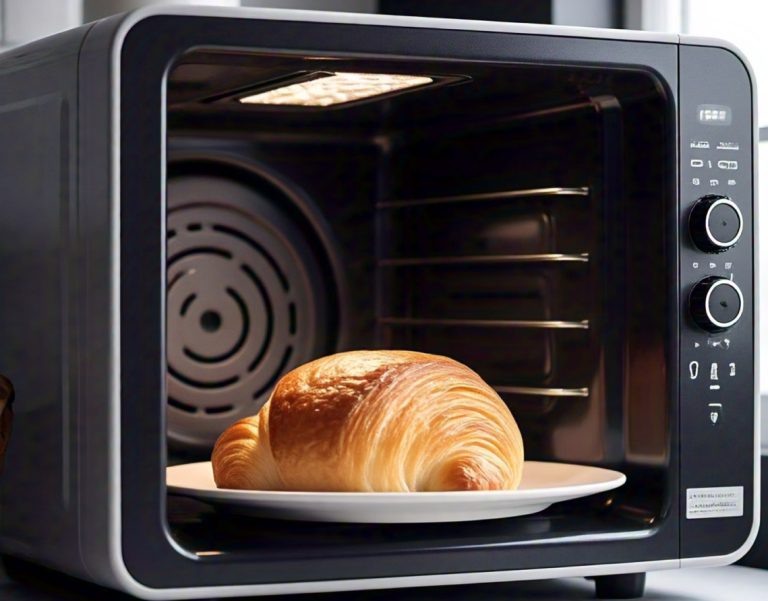 microwaving crescent roll