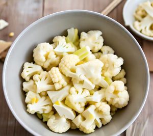 cooking cauliflower in microwave