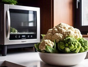 microwave cooking of cauliflower