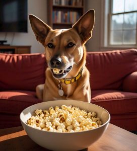 microwave popcorn for dogs