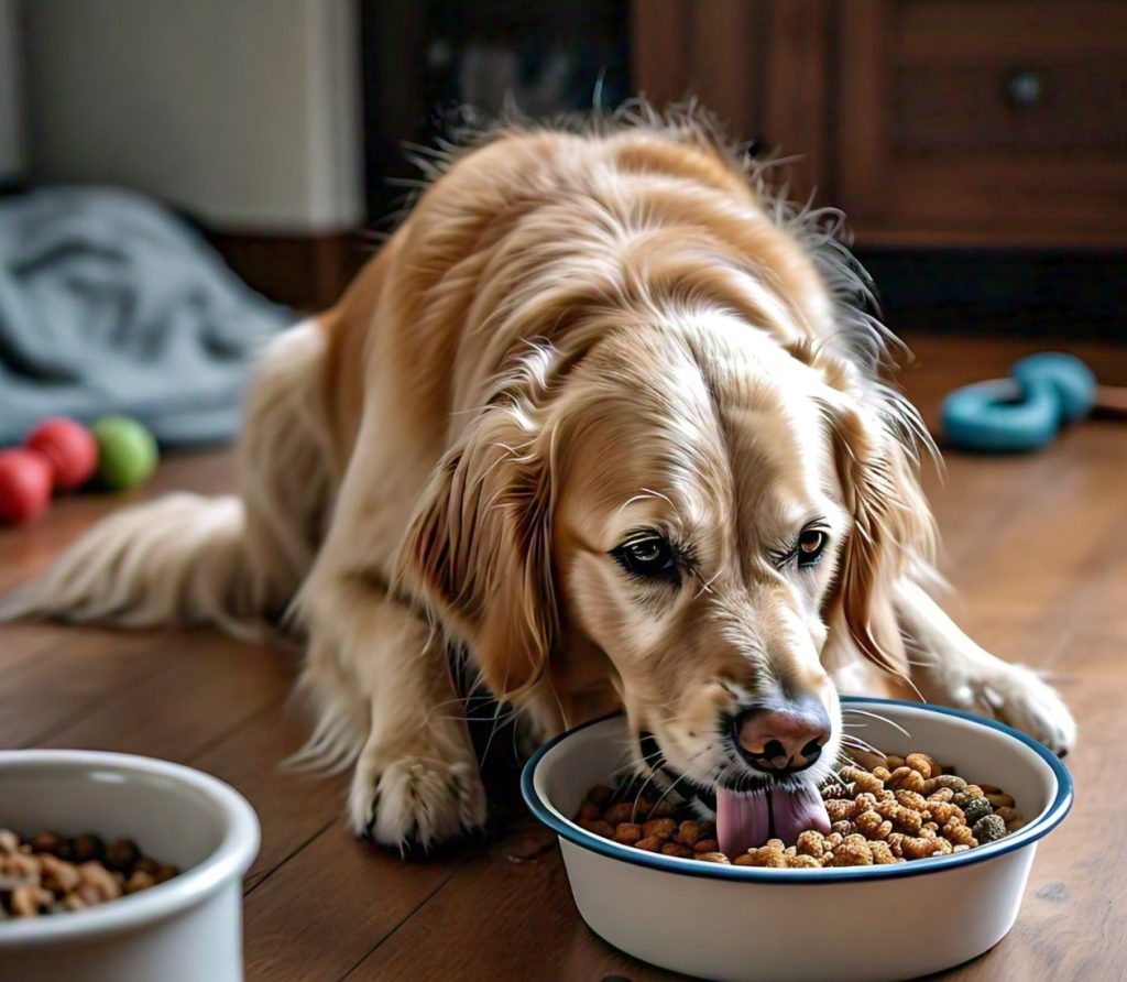 dog food heated in microwave